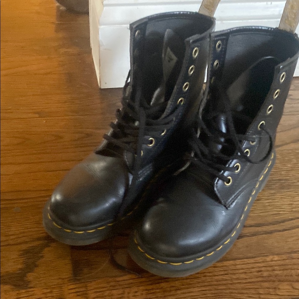 SOLD Dr. Martens Black Combat Boots